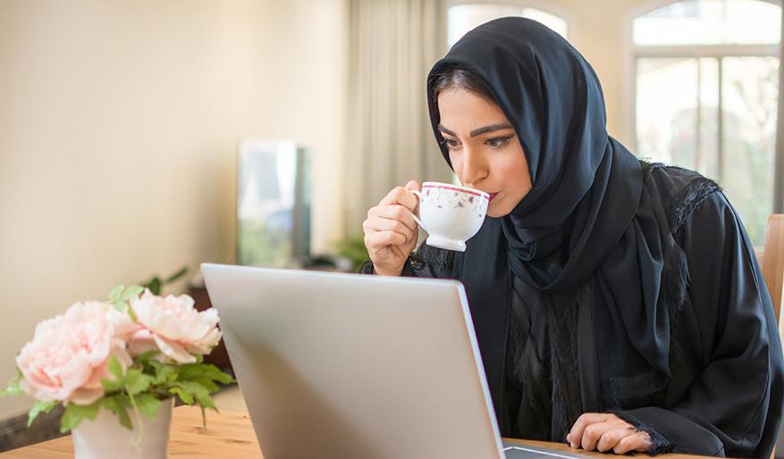 العمل من المنزل