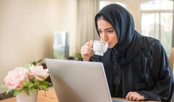 العمل من المنزل